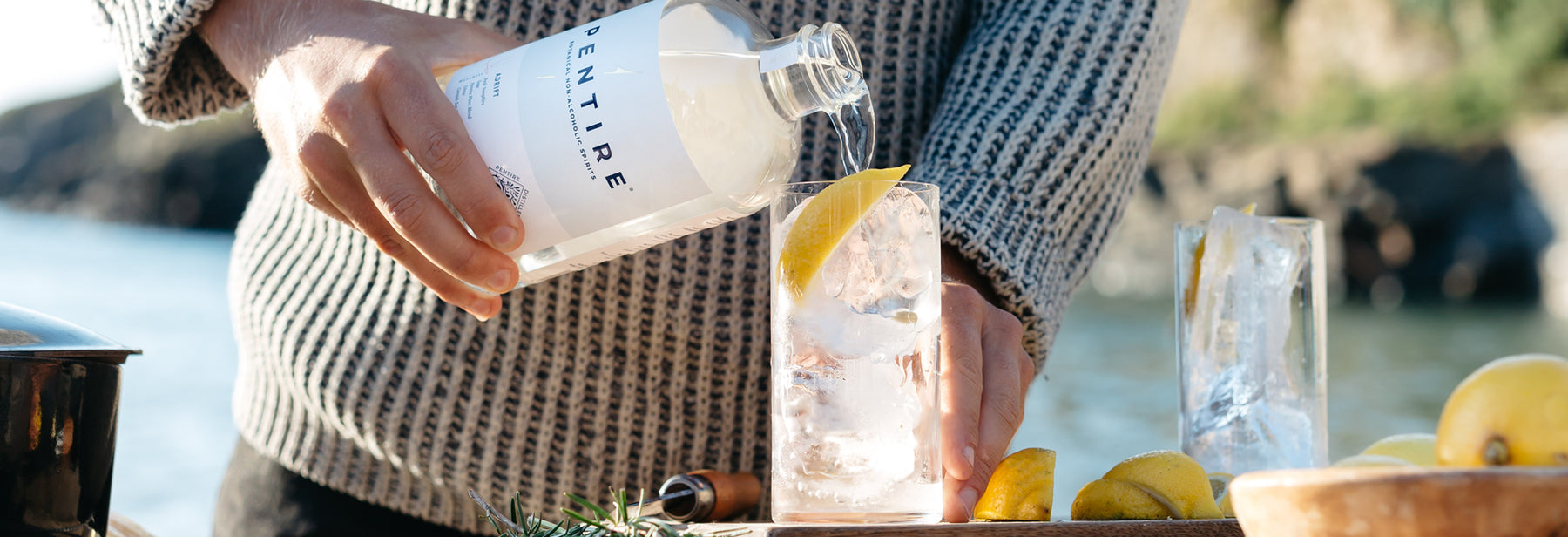 Pentire alcohol free gin
