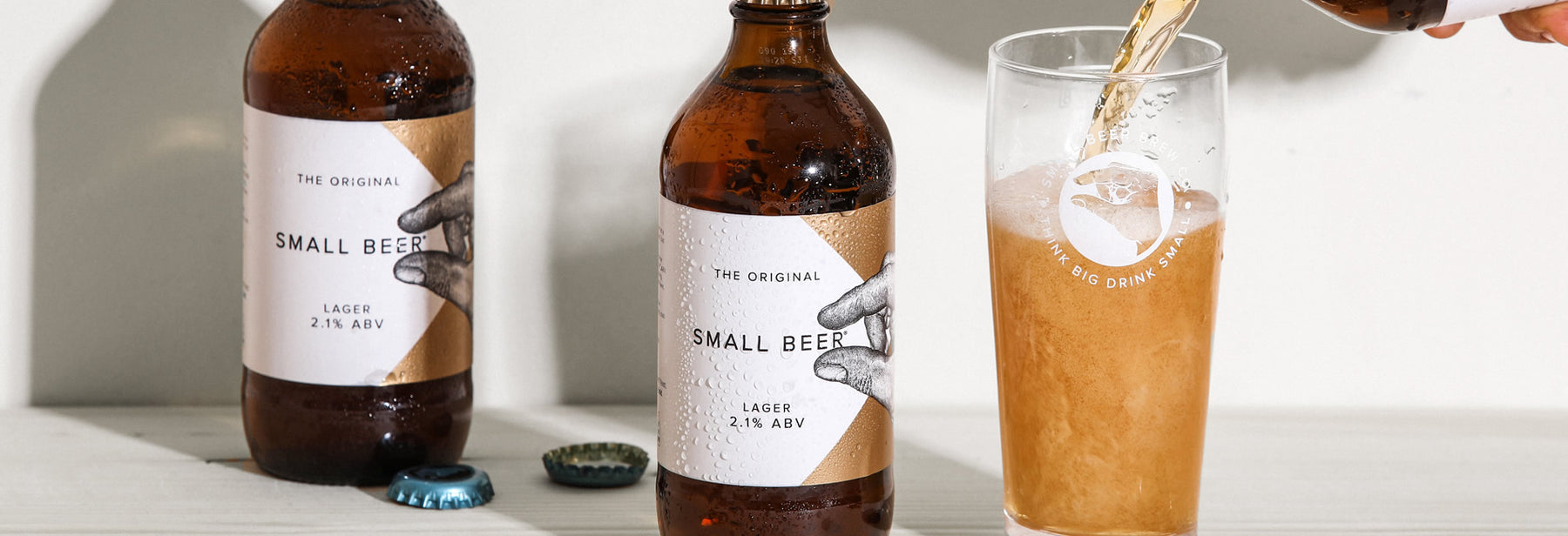Small Beer low alcohol Lager