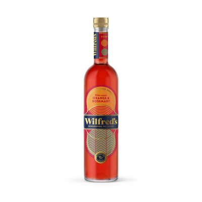 Wilfred’s Non Alcoholic Spirit 0.0% ABV bottle, front view