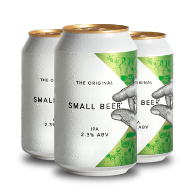 The Original Small Beer Low Alcohol IPA 2.3% ABV can, front view